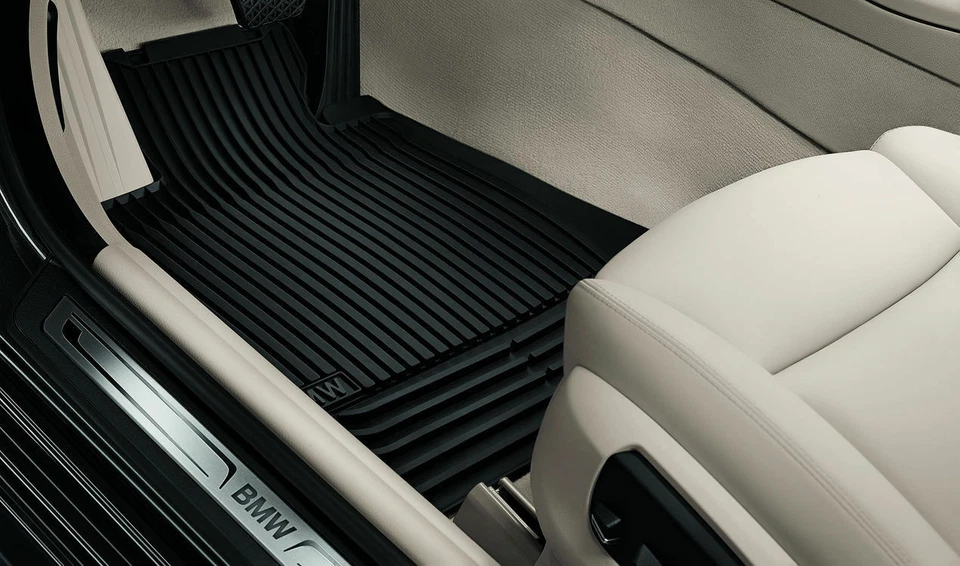 Original BMW 5er Allwetter Fussmatten vorne F10 F11 Matten schwarz 51472153725