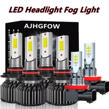 For Toyota Corolla 2009-2012 2013 Combo 6x Led Headlight Bulbs Kit High Low Fog