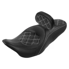 Driver Passenger Seat Rider Backrest Fit For Harley Street Road Glide 2009-23 US
