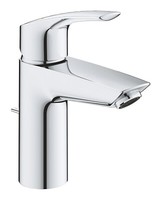 Grohe Waschtischbatterie Eurosmart Mit Zugstangen-Ablaufgarnitur Chrom 33265003