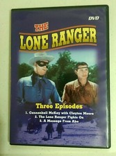 The Lone Ranger - 3 Episodes [Slim Case] Like New