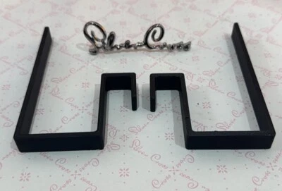 Silver Cross Balmoral/Kensington Coach Built Kinderwagen Tasche Haken x 2 Ersatzteile schwarz