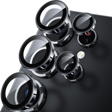 For Samsung Galaxy S25 Ultra S25 edge Tempered Glass Metal Camera Lens Protector