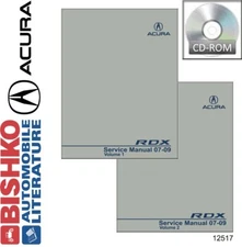 2007 2008 2009 Acura RDX Shop Service Repair Manual CD Engine Drivetrain OEM