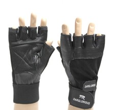 Gewichtheben Training Erwachsene Handschuhe Fitness Herren Gym Radfahren Leder Workout