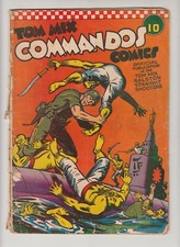Cover of Tom Mix Commandos Comics #10