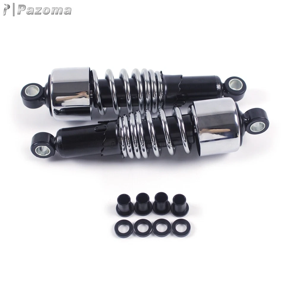 Kits de amortiguadores reductores de 10,5" para Harley Touring Dyna Sportster XL Foto 3 de 4