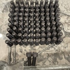 (92) H-K Socket Head Cap Screw 7/16-20 x 1" Black Plain Fin JMRS07032