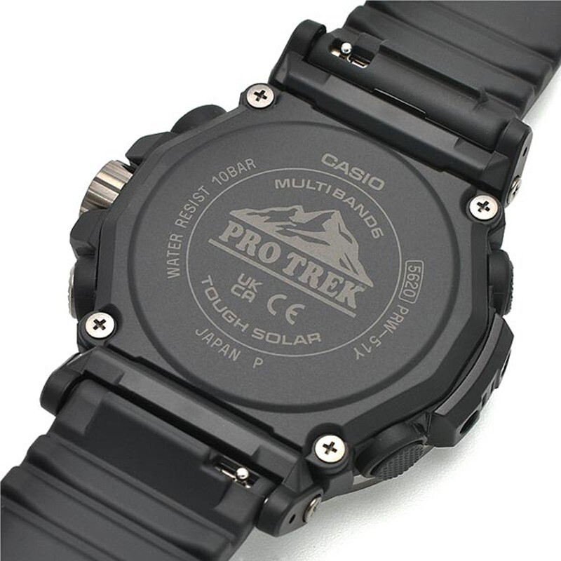 Casio Pro Trek PRW-51Y-1JF Black Climber Line Solar Radio
