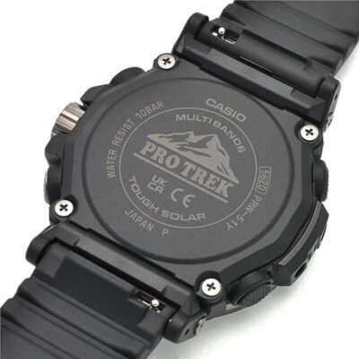 Casio Pro Trek PRW-51Y-1JF Black Climber Line Solar Radio Men