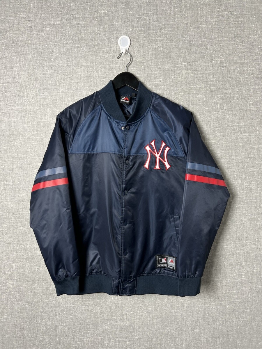 Majestic Athletic Clime Nylon Bomber Jacket New York Yankees Men