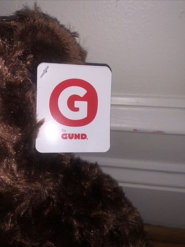 Gund Teddy Bear Brown Stuffed animal Plush NWT Soft - Picture 3 of 6