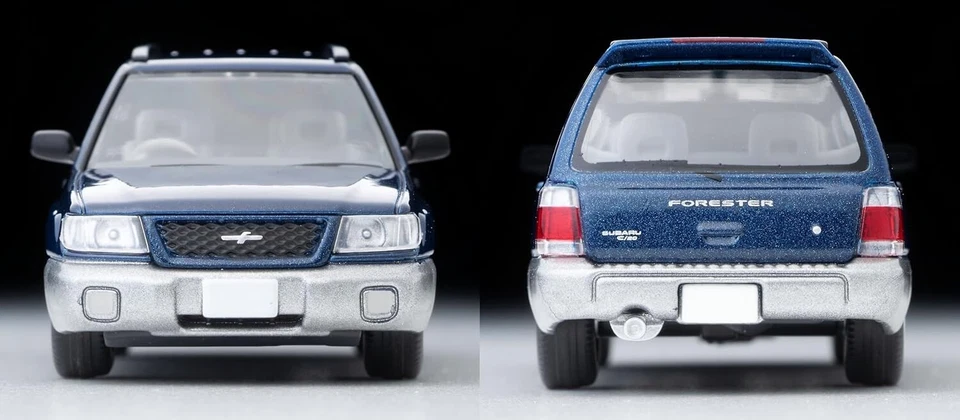 Tomica Limited Vintage Neo LV-N328a Subaru Forester C/20 Navy 1997 model 14656 - Image 3 of 4