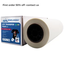 Instant Hot Peel 31.5in x 328ft DTF Premium Transfer Film Roll 80cm Double sided