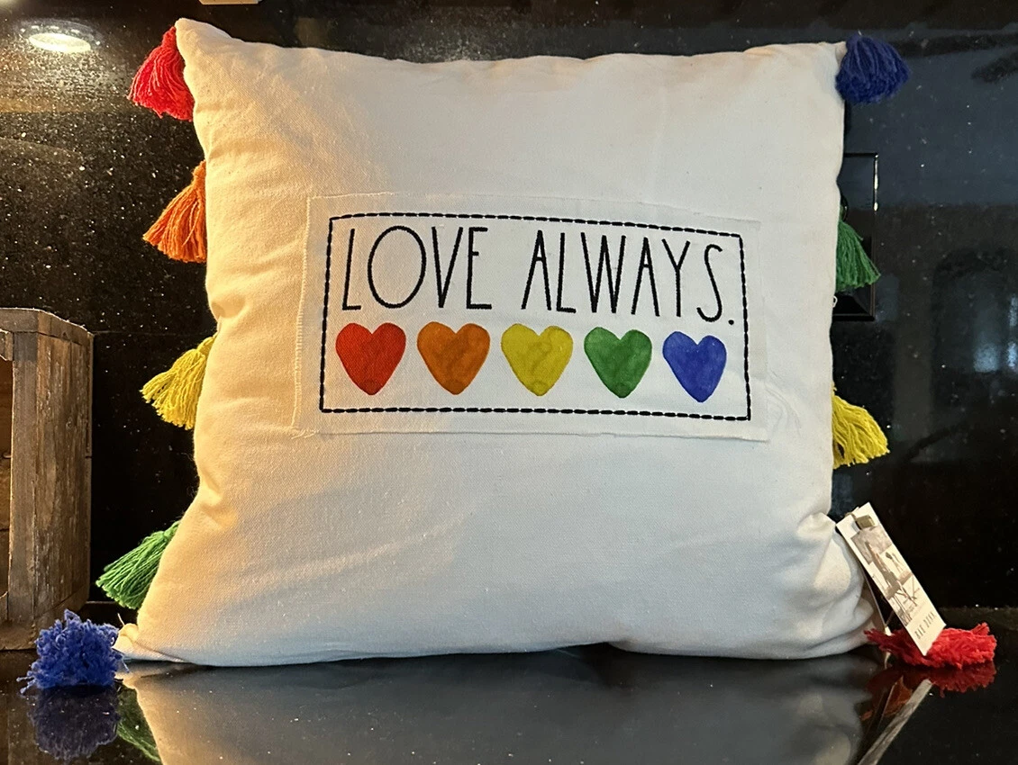 Rae dunn love pillow sales