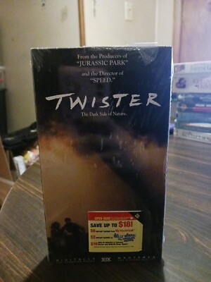 Twister 1996 Warner Brothers movie VHS New 
