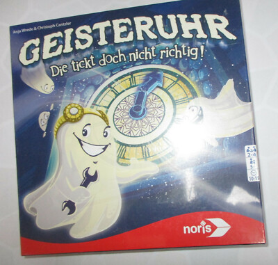 NORIS 606011600 Kinderspiel GEISTERUHR Die tickt doch nicht richtig! NEU OVP