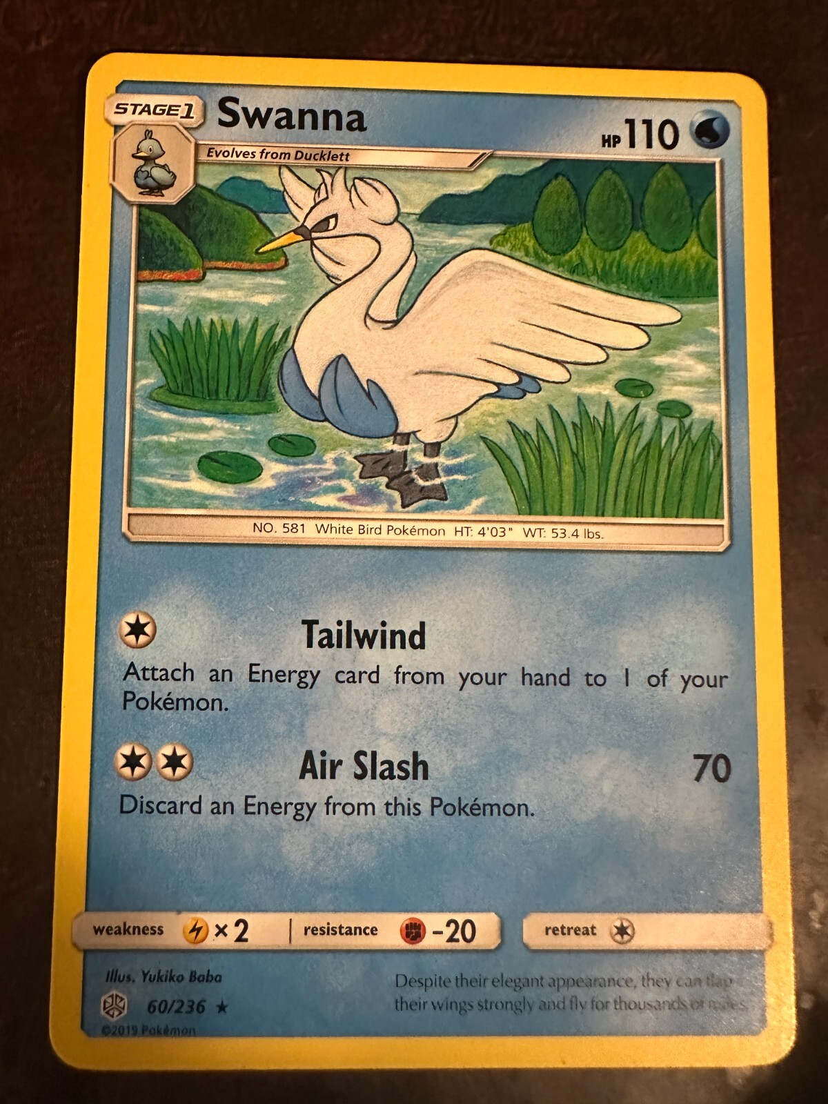 Swanna 60/236 Sm-Cosmic Eclipse Regular