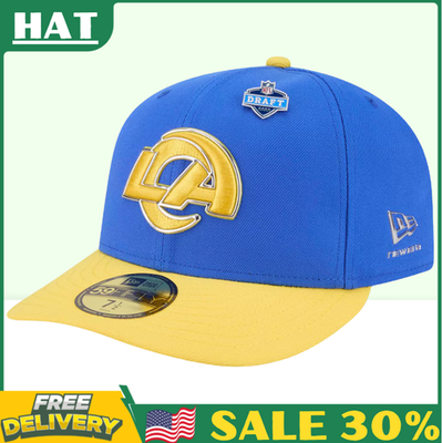 New Era Los Angeles Rams 2026 NFL Draft 59FIFTY Fitted Hat Royal