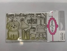 The Stamps of Life BIRTHDAY 4 COOKIE Stamp Set New