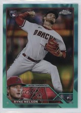 2023 Topps Chrome Aqua Lava Refractor /199 Ryne Nelson #193 1r05