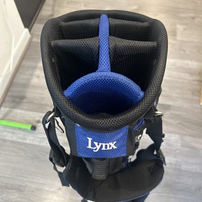 Lynx  Golf Stand Bag 7 Way - Includes rain cover and carrying strap  