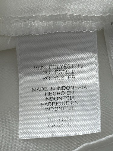 Anne Klein Damen Bluse weiß ärmellos Plissee Gr. M - Bild 6 von 6