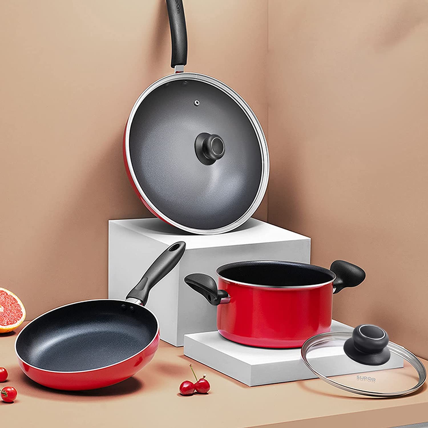 12 Inch Glass Lid for Frying Pan, Fry Pan, Skillet, Pan Lid, Fits Lodge 12 Inch