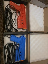 2 open box Sinden Lightguns No Recoil, Blue A...