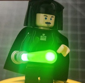 LEGO Star Wars Luminara Unduli Jedi Light Up Minifigure Lightsaber