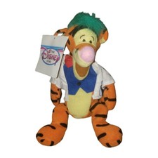 Disney Winnie The Pooh Tigger Mad Scientist 8" Beanbag Plush