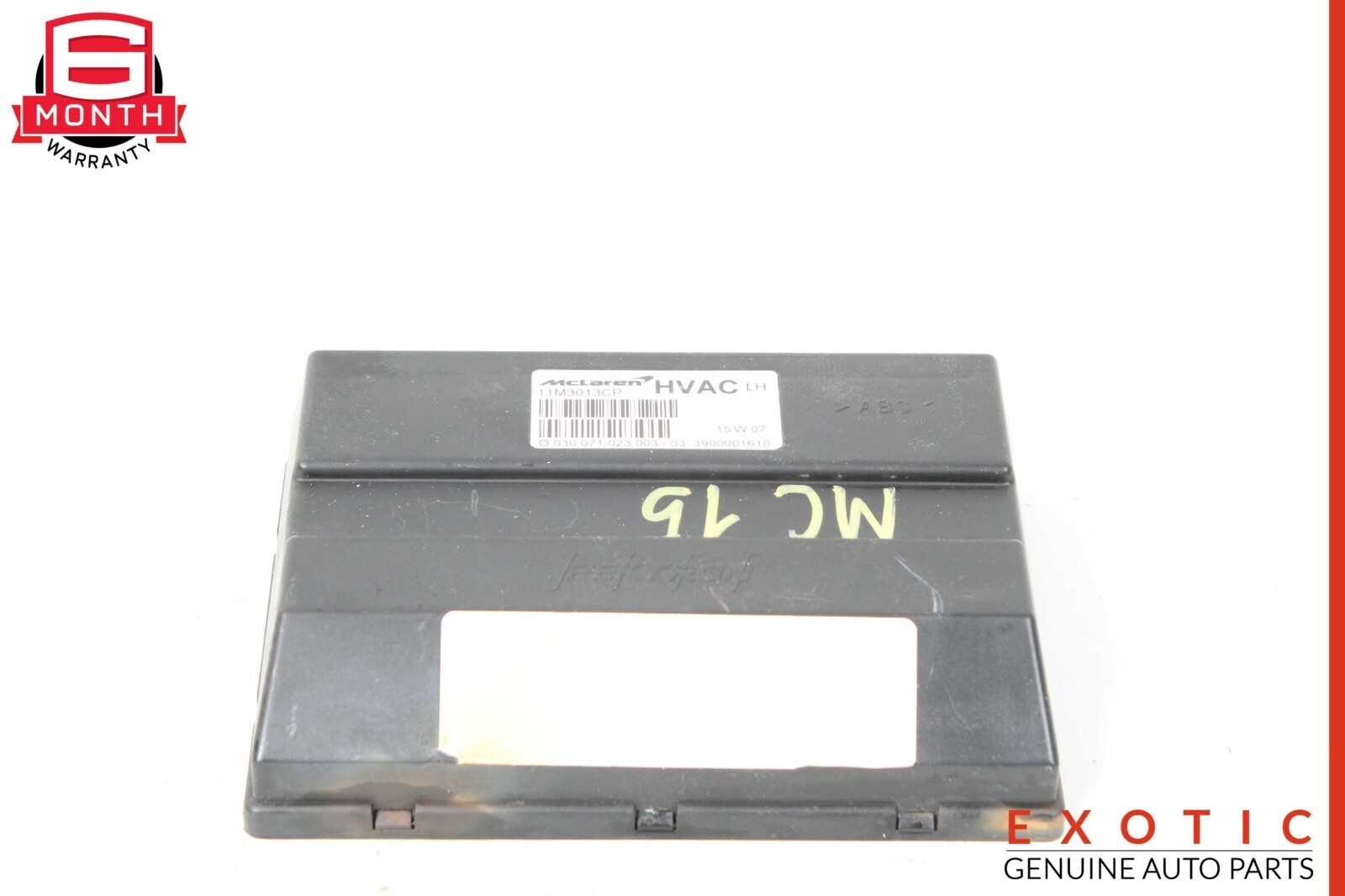 15-17 McLaren 650S AC A/C Climate Control Module OEM