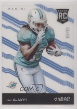 2015 Clear Vision Rookie Variation Blue 68/99 Jay Ajayi (Ball in Left Hand) fm0