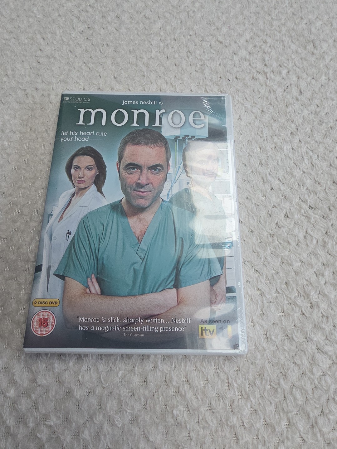 Monroe - James Nesbitt ITV Drama DVD New Sealed