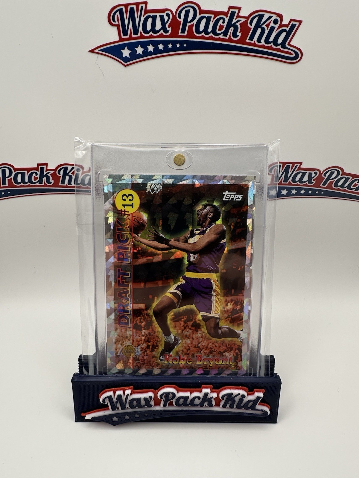 Kobe Bryant 1996-97 Topps Rookie Draft Redemption SP Lakers RC Pick #13 #DP13