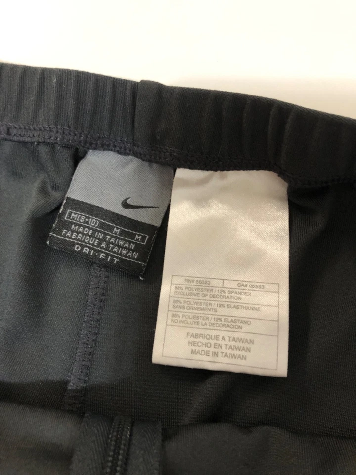 Pantalones Nike Dri-Fit Gris Oscuro Pierna Ancha Activos Yoga Salón Talla M (8-10) Atletismo Foto 3 de 4