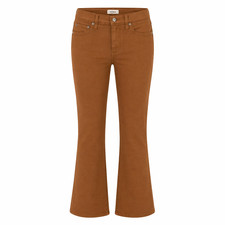 Pistola Lennon Coated High Rise Cropped Bootcut Jeans Size 26 Retro Y2K Earthy