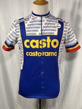 Maglia ciclismo Castorama Nalini uomo M/L full zip vintage euro bike shirt
