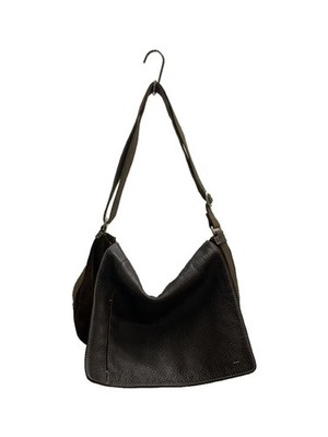ZANELLATO Shoulder Bag, Leather, Brown, Plain
