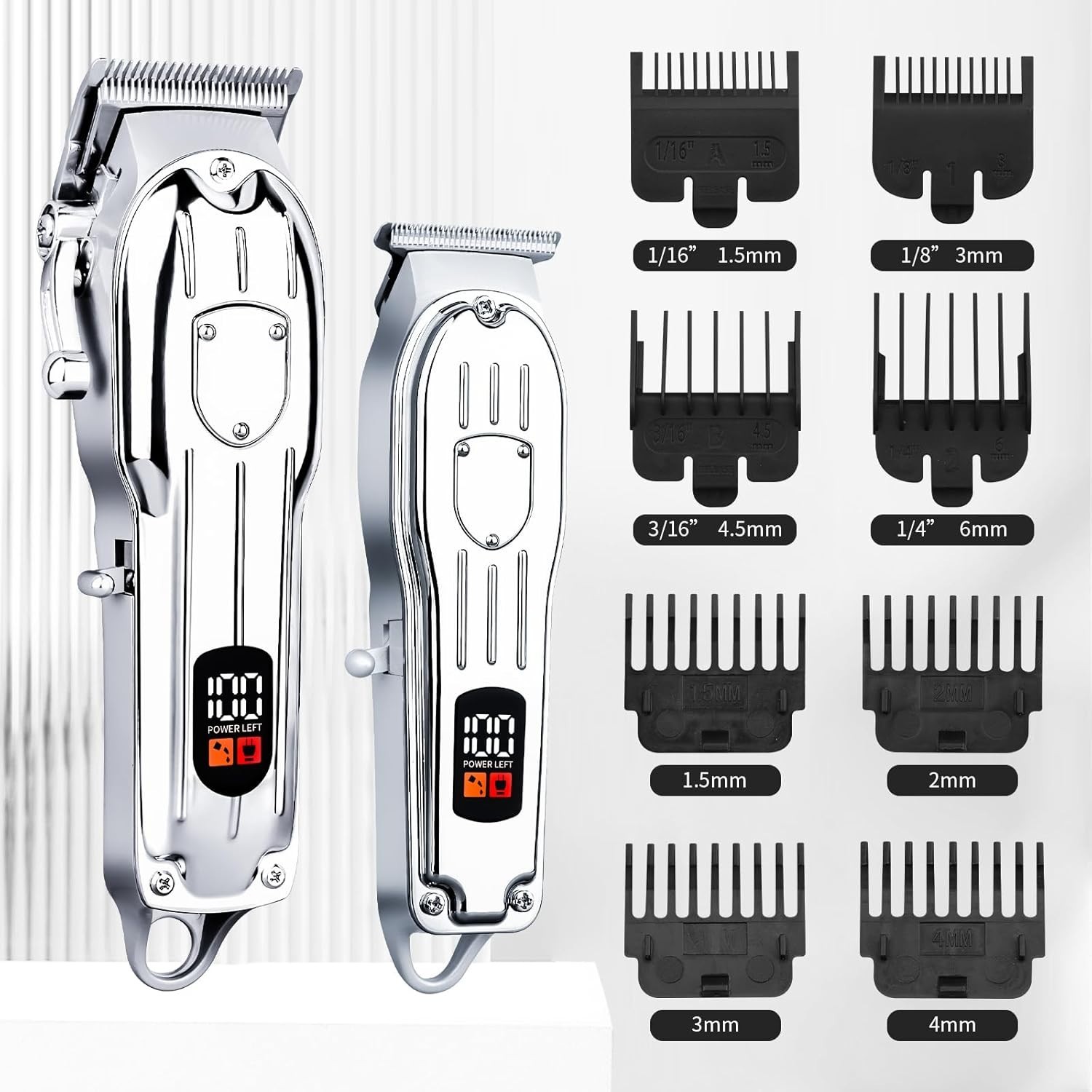 Professional Hair Clippers for Men, Professional Barber Clippers and Trimmer