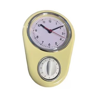 Elegante Küchendeko Multifunktions Quarzuhr Standard Wanduhr Funktion