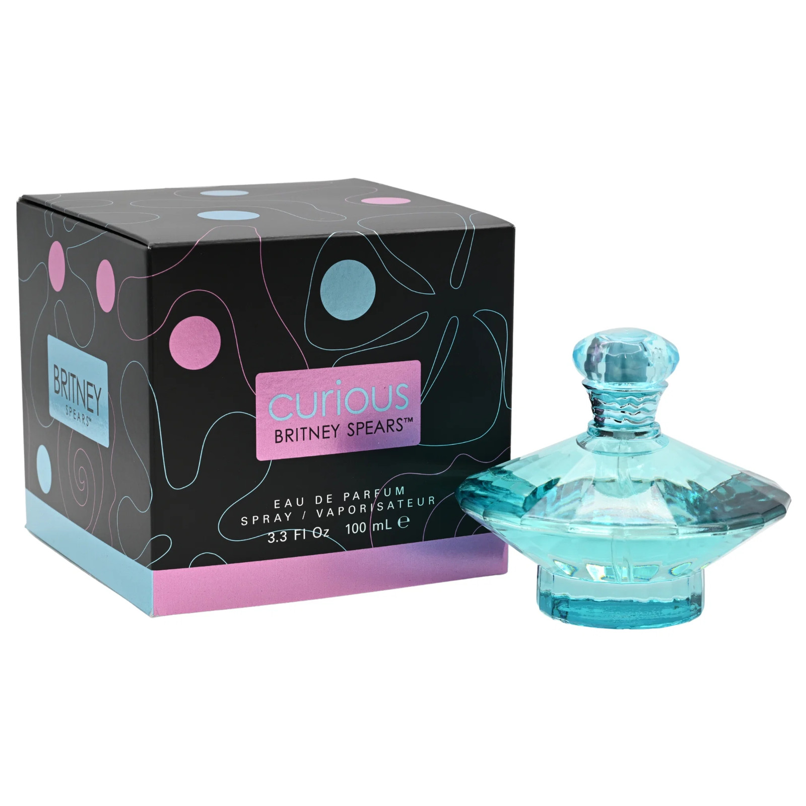 CURIOUS Britney Spears women perfume edp 3.3 oz. 3.4 NEW IN 