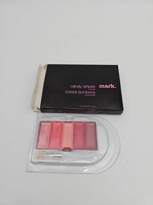 Avon mark Candy Stripes Lip Gloss - Candied Apple