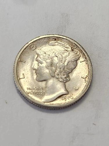 1916 S Gem BU+++ Mercury Dime Rare