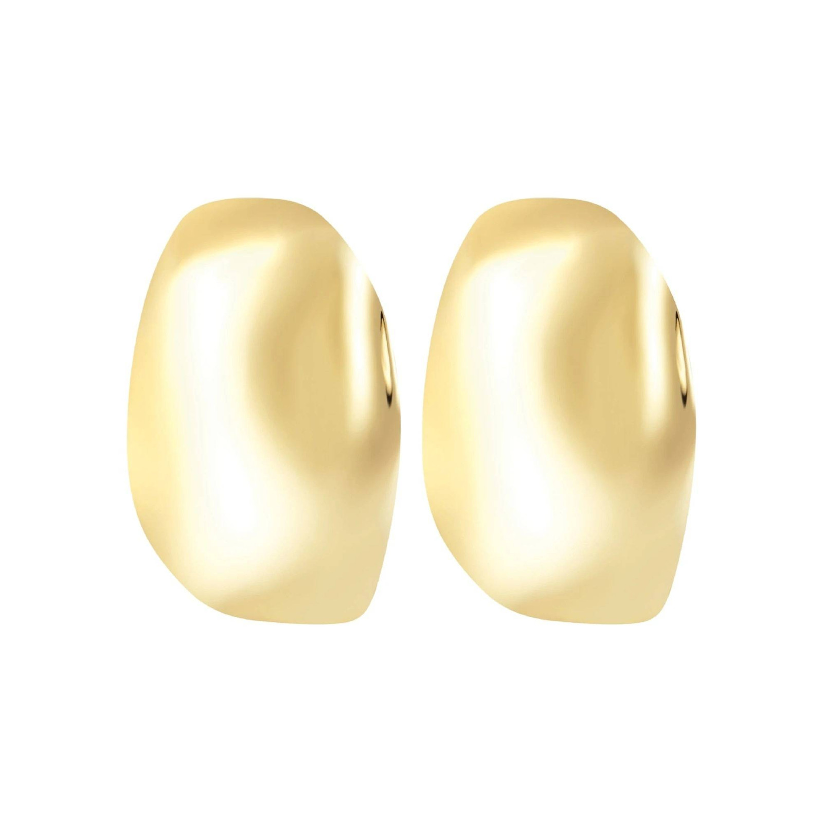 Orecchini Breil B Whisper TJ3231 Earrings Acciaio Dorati Oro Donna a lobo