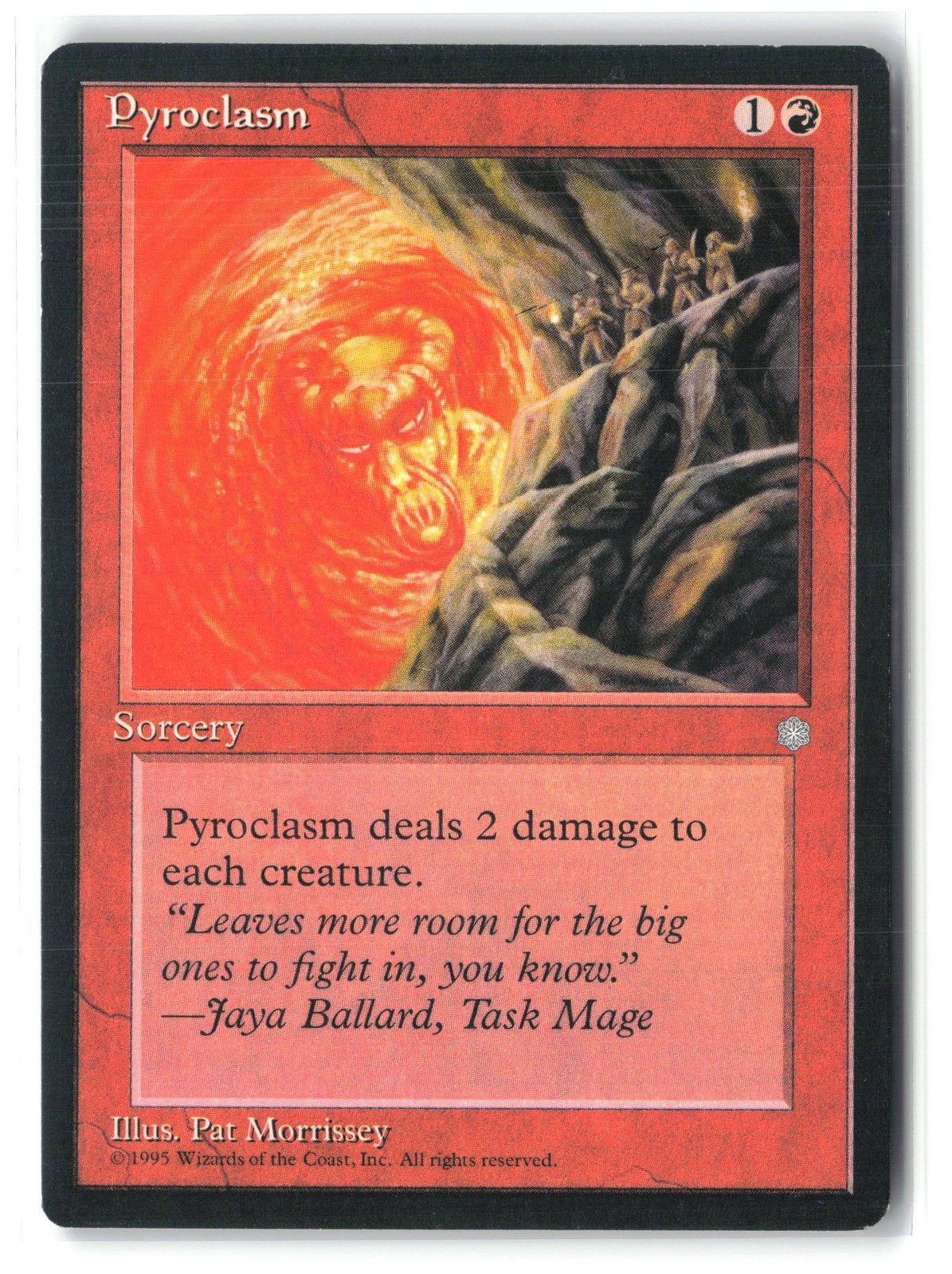 Magic MTG Pyroclasm Ice Age LIGHTLY PLAYED OR BETTER
