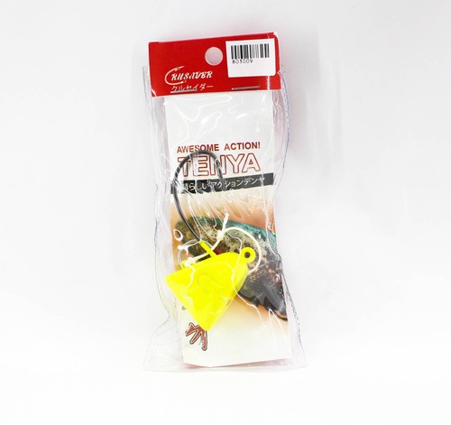 Crusader Tenya Bait Rig 165 grams Curve Hook Yellow Crackle Glow (3009)