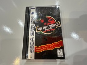 The Lost World: Jurassic Park (Sega Saturn, 1996) Complete w Reg Card LN MINT!