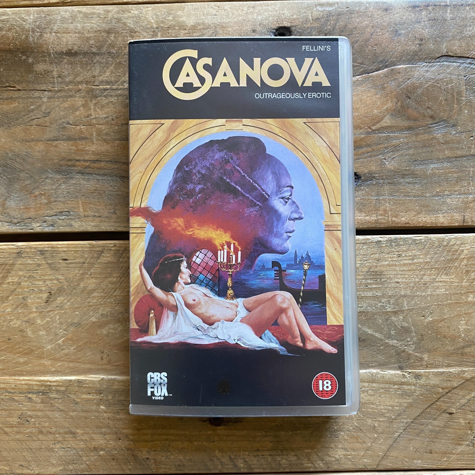 Casanova VHS - Frederico Fellini - 1990 CBS Fox