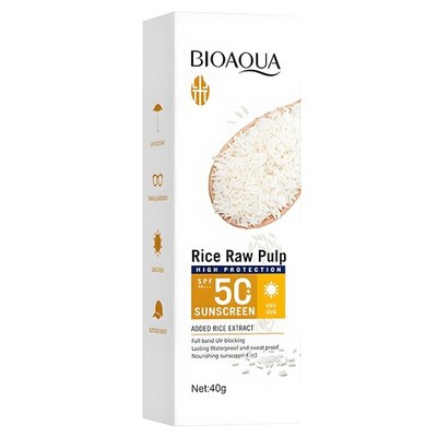 Bioaqua Rice Raw Pulp Toner  40g